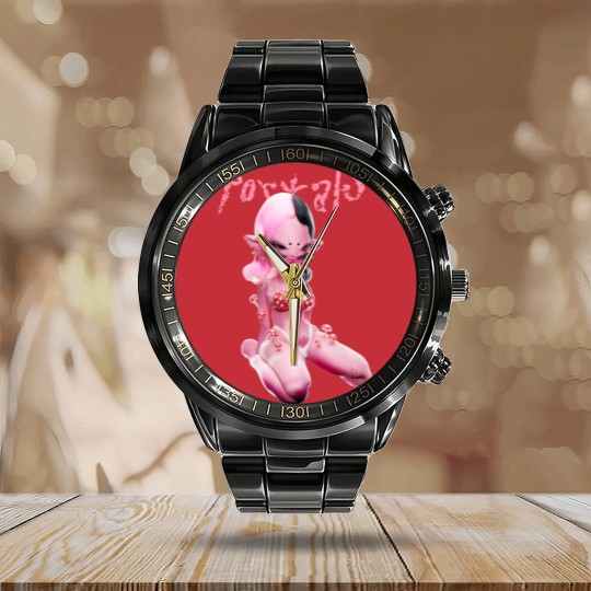 Discover Melanie Martinez Trilogy Tour Calendar Steel Band Watch, Melanie Martinez Fan Gift