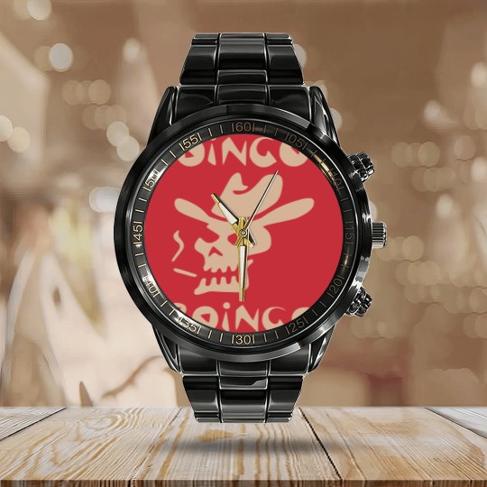 Discover oingo boingo   oingo boingo   oingo boingo Calendar Steel Band Watch