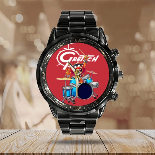 Discover The Muppet Show Animal Playing Gretsch Drums Calendar Steel Band Watch
