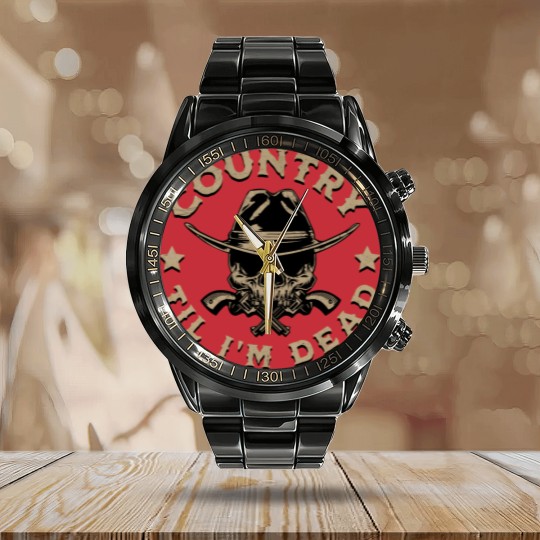 Discover Hardyy Calendar Steel Band Watch for Concert, Hardyy Country Calendar Steel Band Watch, Country Music