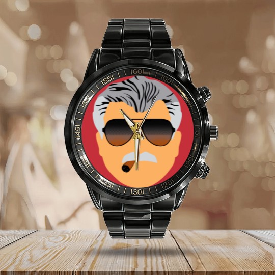 Discover MIKE DITKA FACE CHICAGO Calendar Steel Band Watch