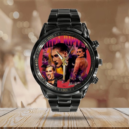 Discover Rhea Ripley  vintage Rhea Ripley Calendar Steel Band Watch style Calendar Steel Band Watch great gift