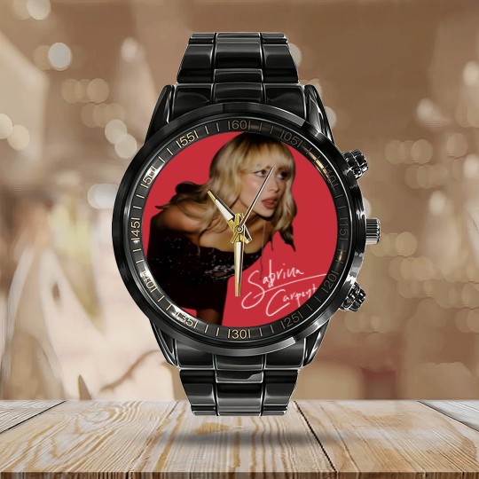 Discover Carpenter 90s Graphic sabrina Rock Music Tour 2024 Calendar Steel Band Watch Gift Fan