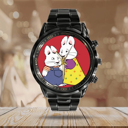 Discover Max and Ruby Calendar Steel Band Watch