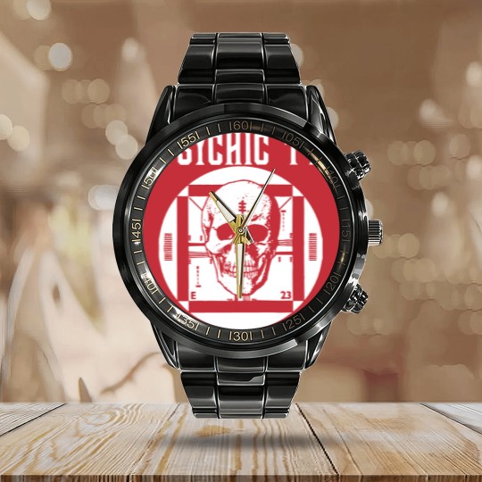 Discover Psychic TV Calendar Steel Band Watch