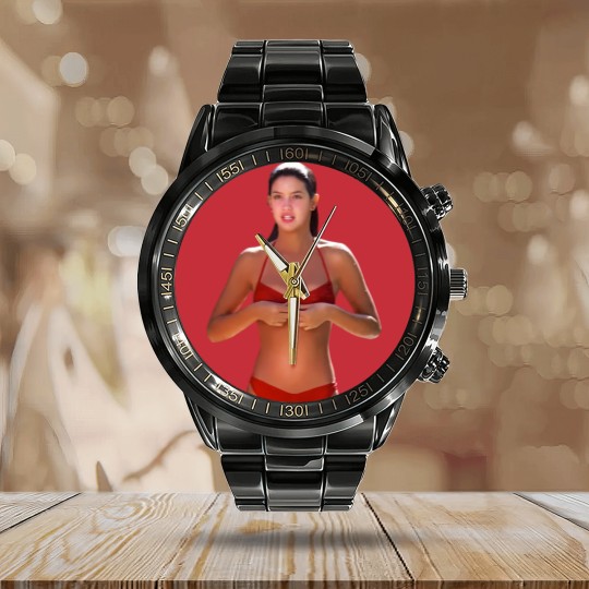 Discover Phoebe Cates  Red Bikini  Ridgemont High Calendar Steel Band Watch