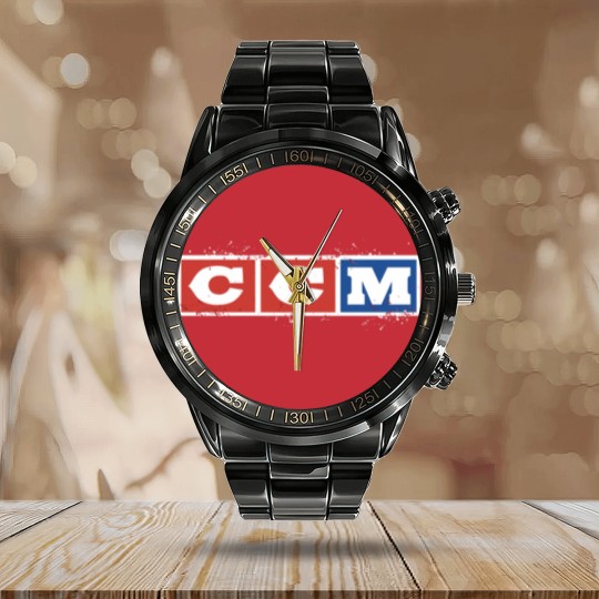 Discover ccm classic Calendar Steel Band Watch