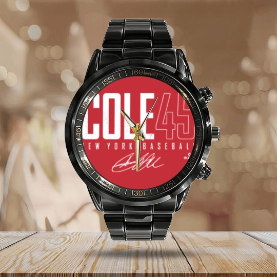 Discover Gerrit Cole Calendar Steel Band Watch - Gerrit Cole New York Y Elite
