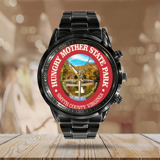 Discover Hungry Mother T-ShirtHungry Mother State Park T-Shirt_by Take A Hike_ Calendar Steel Band Watch