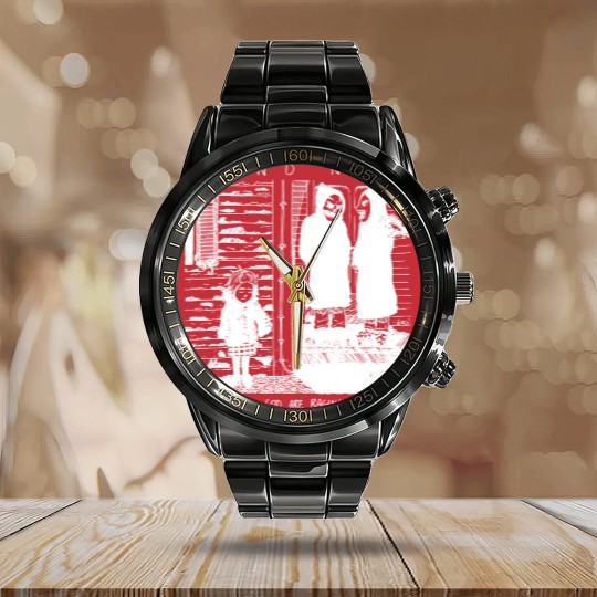 Discover The Devil and God are Raging Inside Me (White vr.) - Fanartwork Calendar Steel Band Watch
