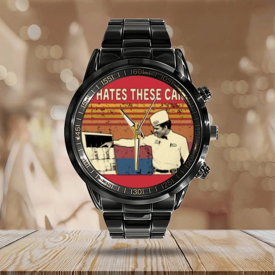 Discover The Jerk - He Hates These Cans Coffee Mug Calendar Steel Band Watch