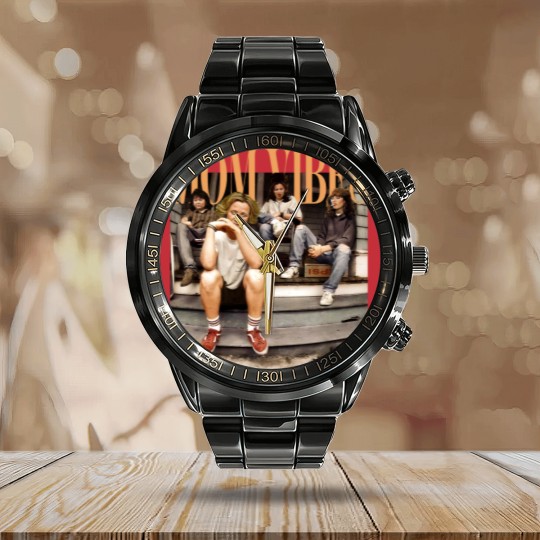 Discover Mom Vibes Thug Life  Calendar Steel Band Watch, Vintage 90s Mom Vibes Calendar Steel Band Watch, 90s Mom Vibes Calendar Steel Band Watch