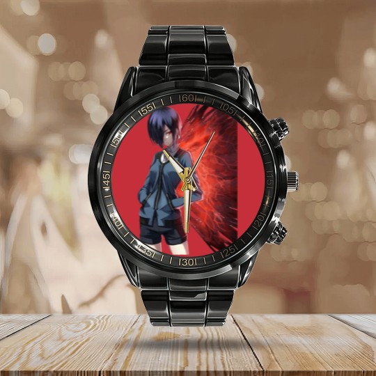 Discover Touka Kirishima Calendar Steel Band Watch