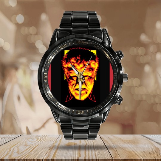 Discover The Wolfman Calendar Steel Band Watch