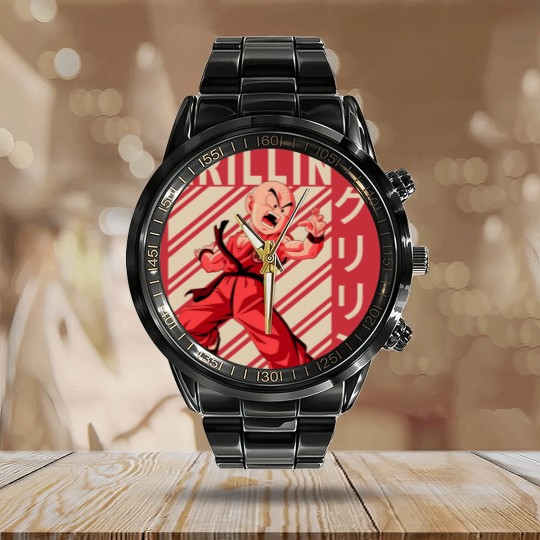 Discover Krillin - Vintage Artcompressed Calendar Steel Band Watch