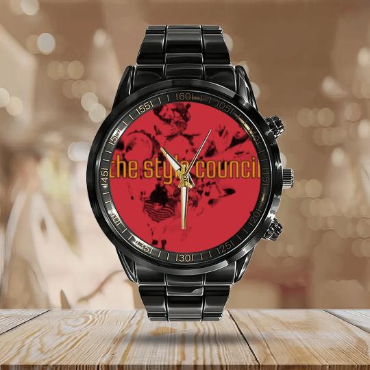 Discover The Style Council Calendar Steel Band Watch