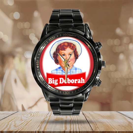 Discover BIG DEBORAH Calendar Steel Band Watch
