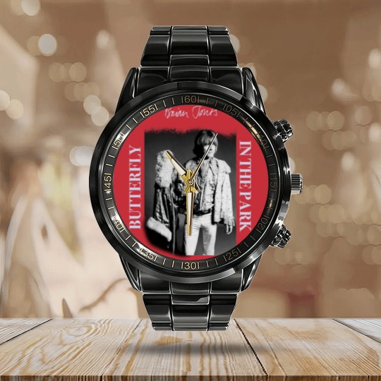 Discover Brian Jones Calendar Steel Band Watch