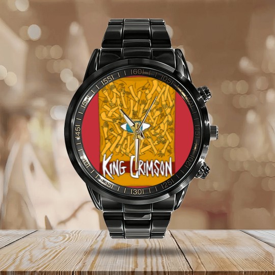 Discover king krimson Calendar Steel Band Watch