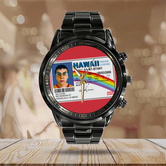 Discover Superbad McLovin Calendar Steel Band Watch Calendar Steel Band Watch