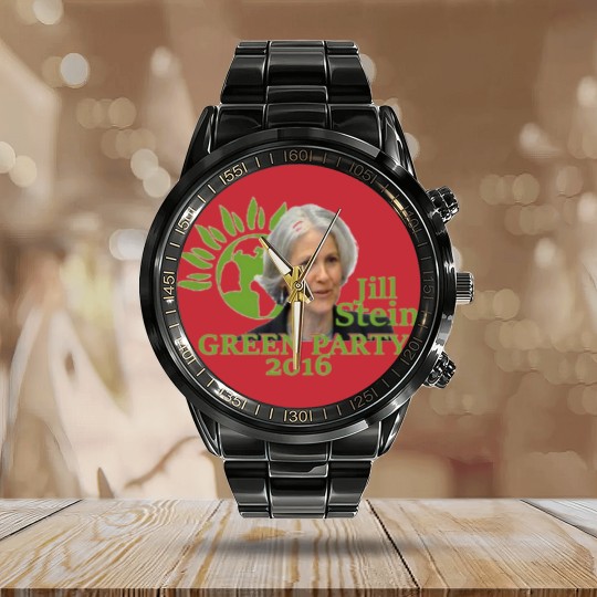Discover Jill Stein 2016 Calendar Steel Band Watch