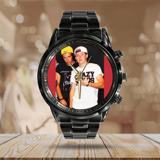 Discover Frat Narry Graphic Calendar Steel Band Watch, Harry & Niall Frat Boy Era Calendar Steel Band Watch, Harry And Niall Calendar Steel Band Watch