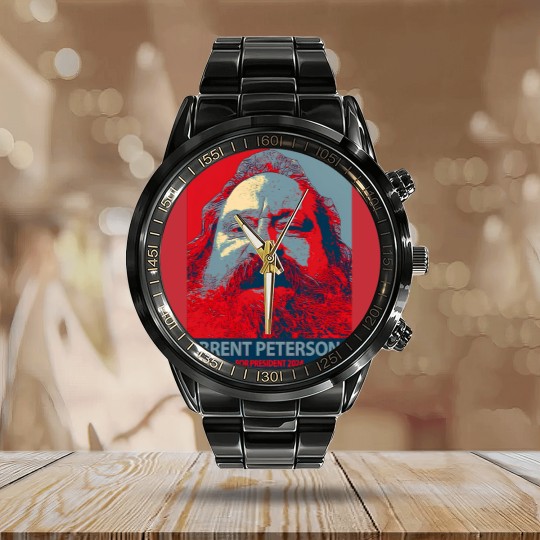 Discover Vote Brent Peterson 2024! Calendar Steel Band Watch