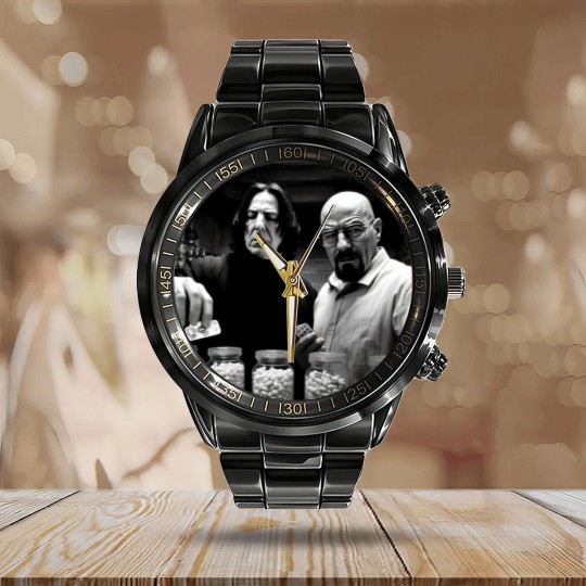 Discover Snape! We need to Cook! Unisex Gildan Cotton Calendar Steel Band Watch