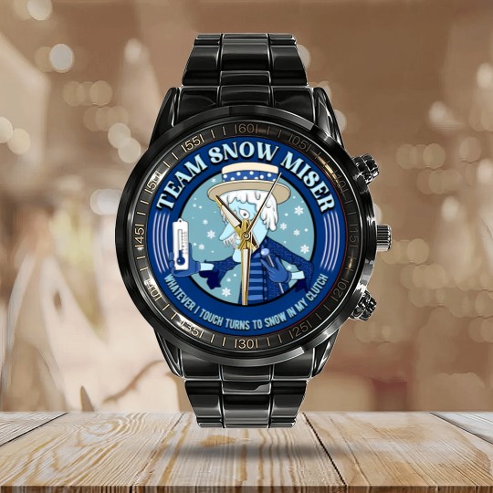 Discover Team Snow Miser - Snow Miser - Calendar Steel Band Watch