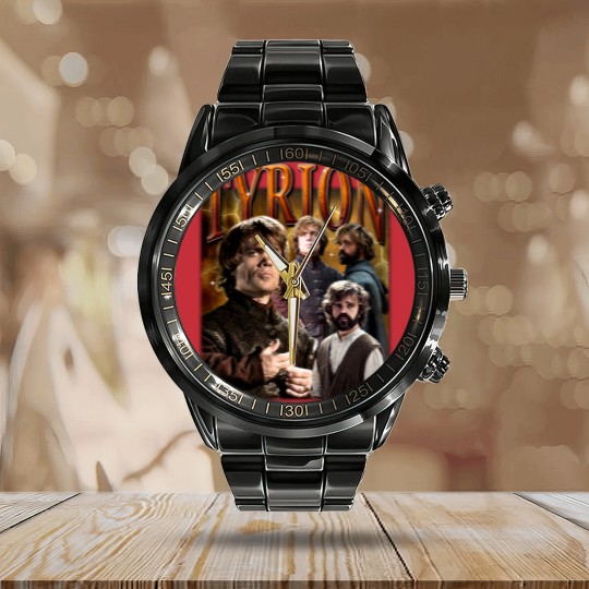 Discover Retro Tyrion Lannister Calendar Steel Band Watch -Tyrion Lannistertshirt,Tyrion Lannister Calendar Steel Band Watch