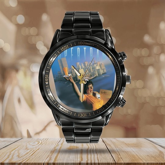 Discover Supertramp Breakfast in America Calendar Steel Band Watch