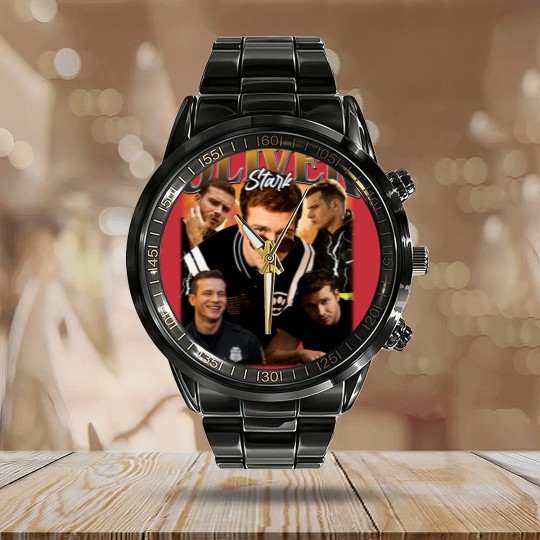 Discover Oliver Stark Vintage Calendar Steel Band Watch