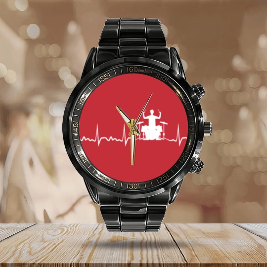 Discover Drummer Heartbeat Drummer Drum Band Calendar Steel Band Watch