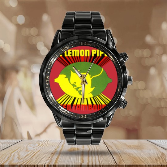 Discover Green Tambourine Calendar Steel Band Watch