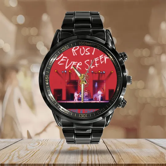 Discover NEIL YOUNG BK (16) Calendar Steel Band Watch