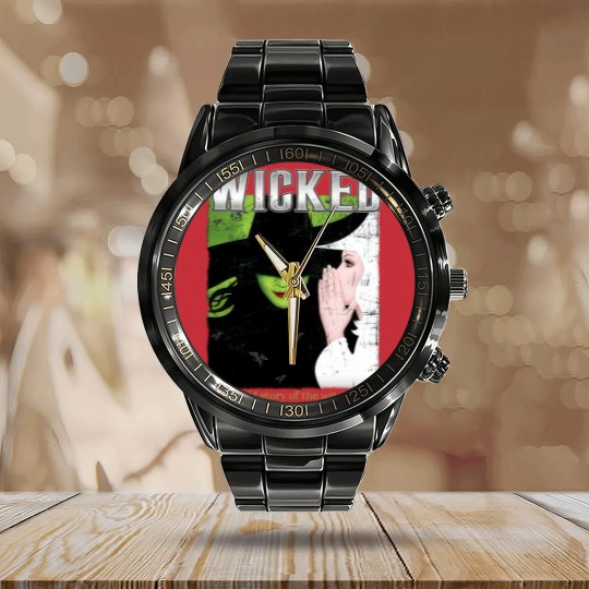 Discover Wicked Broadway A New Musical Calendar Steel Band Watch, Wicked Calendar Steel Band Watch