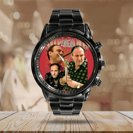 Discover Tony Soprano Vintage Calendar Steel Band Watch