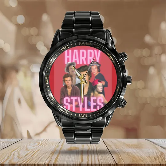 Discover Harry Calendar Steel Band Watch - Retro Harry Fan Merch, Iconic 1D Era