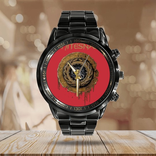 Discover Whitesnake logo The old Whitesnake Whitesnake logo brand Whitesnake Calendar Steel Band Watch
