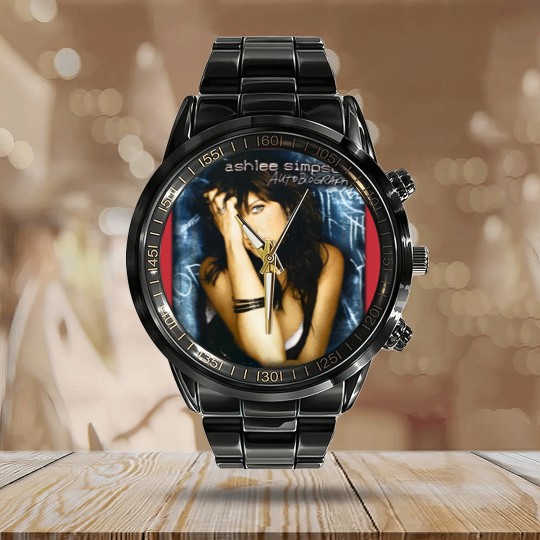 Discover Ashlee Simpson Autobiography Calendar Steel Band Watch
