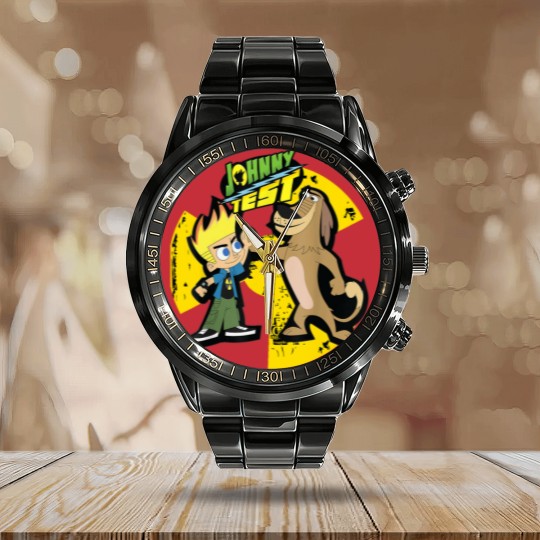 Discover Johnny Test Calendar Steel Band Watch