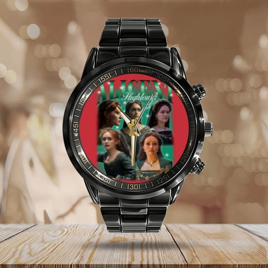 Discover House of the Dragon Calendar Steel Band Watch, Retro Alicent Hightower Calendar Steel Band Watch, Vintage 90s Bootleg