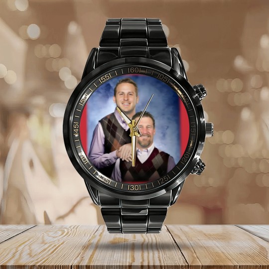 Discover Dan Campbell Jared Goff Step Brothers Detroit Football Calendar Steel Band Watch