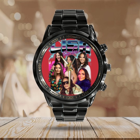 Discover 90s Vintage Calendar Steel Band Watch, Lisa Barlow, RHOSLC, The Real Housewives Calendar Steel Band Watch