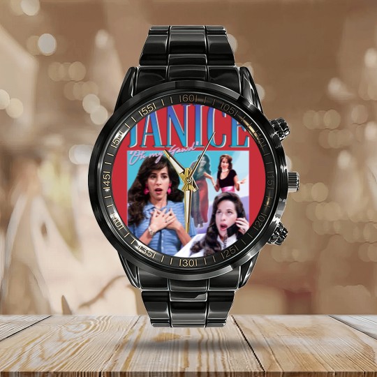 Discover janice Chandler Friends Classic Calendar Steel Band Watch