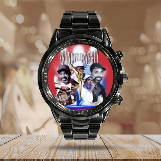 Discover Frankie Beverly Tribute Calendar Steel Band Watch, Frankie Beverly & Maze Calendar Steel Band Watch