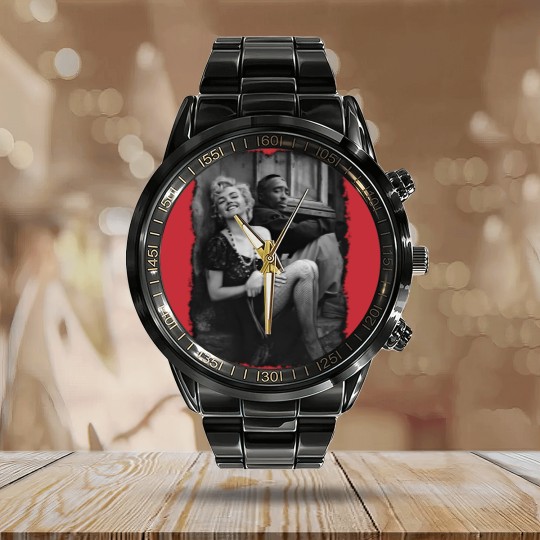 Discover 2Pac Marilyn Monroe Calendar Steel Band Watch