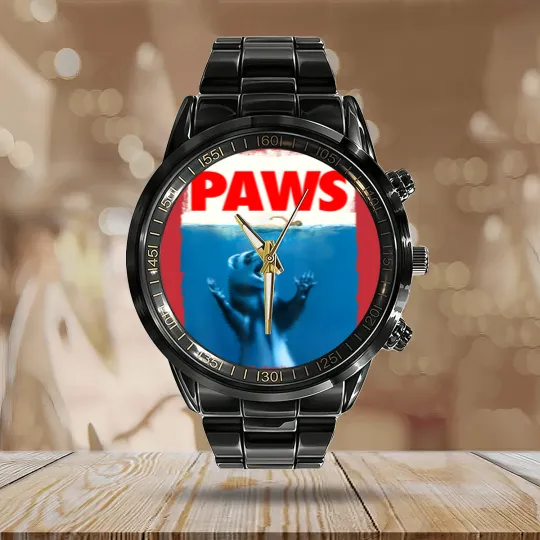 Discover Paws Ferret Funny Ferret Lover Calendar Steel Band Watch
