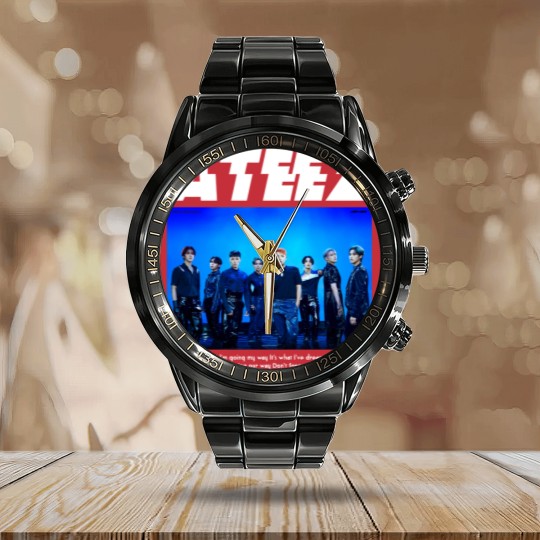 Discover ATEEZ Kpop Ateez The Fellowship Tour 2022 Kpop Calendar Steel Band Watch