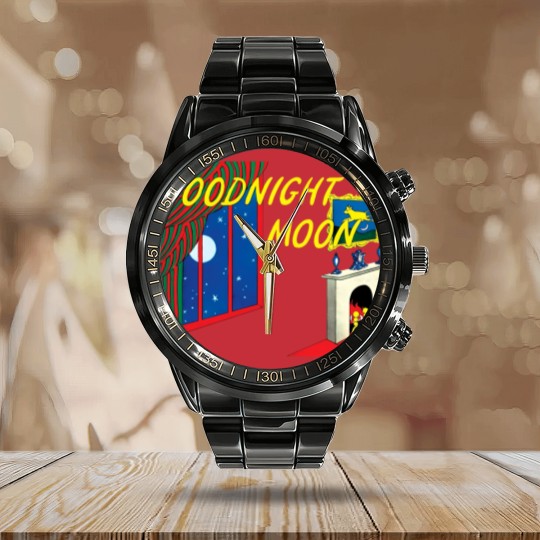 Discover goodnight moon | Essential Calendar Steel Band Watch